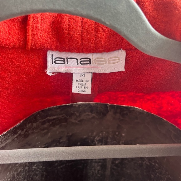 Lana Lee pumpkin spice coloured blazer jacket size 14 very pretty plus size - Picture 6 of 16